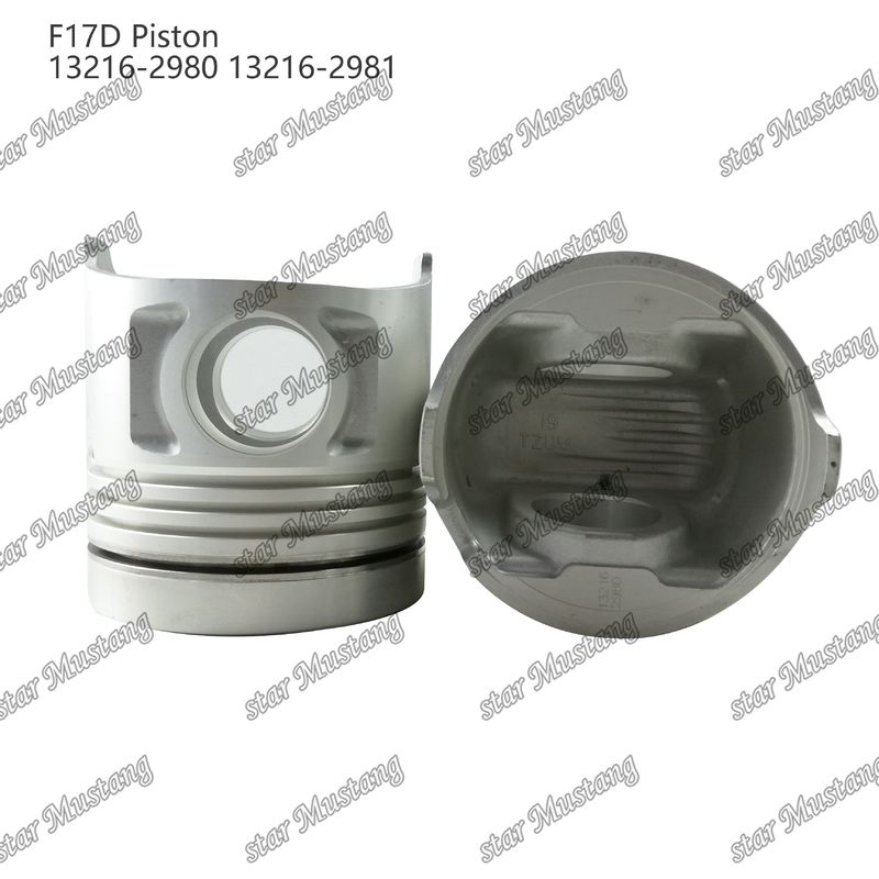 Kolven F17D Verbrandingskamer 69mm 13216-2980 13216-2981 Voor reparatieonderdelen van Hino dieselmotoren