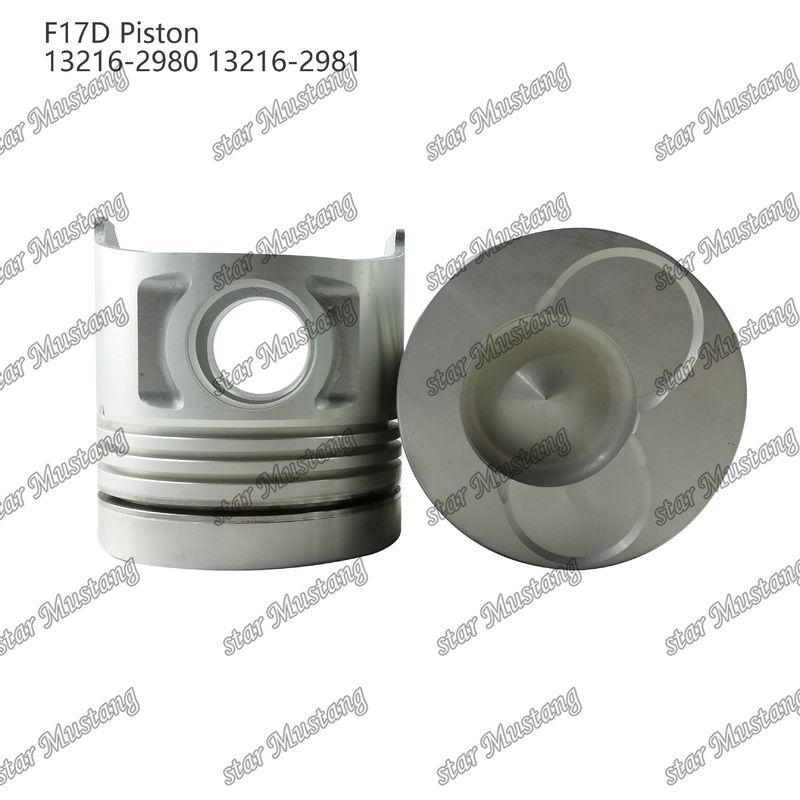Kolven F17D Verbrandingskamer 69mm 13216-2980 13216-2981 Voor reparatieonderdelen van Hino dieselmotoren