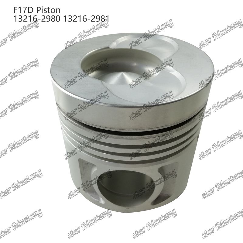 Kolven F17D Verbrandingskamer 69mm 13216-2980 13216-2981 Voor reparatieonderdelen van Hino dieselmotoren