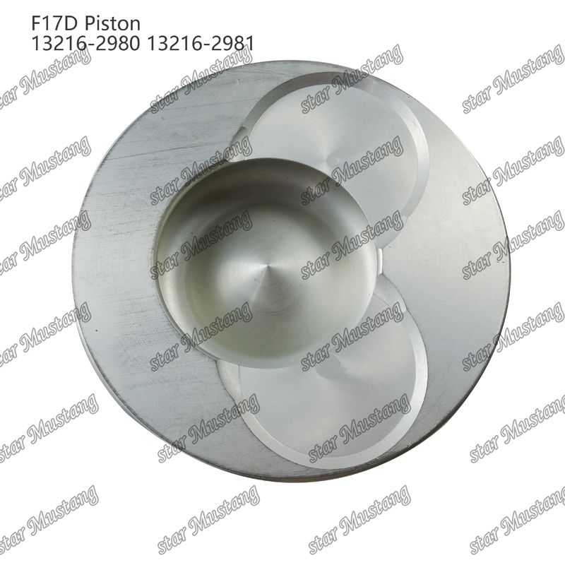 Kolven F17D Verbrandingskamer 69mm 13216-2980 13216-2981 Voor reparatieonderdelen van Hino dieselmotoren