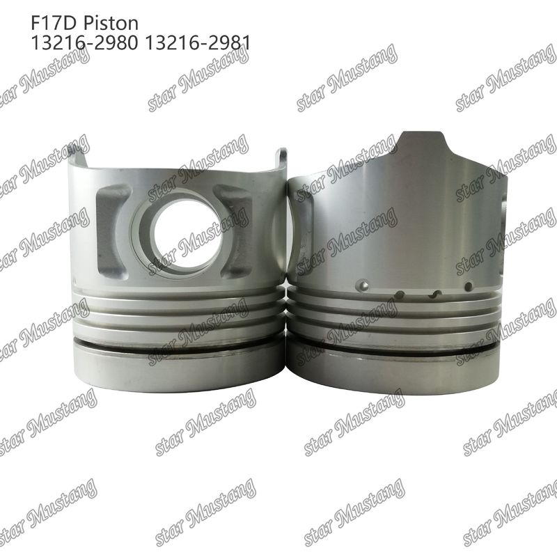 Kolven F17D Verbrandingskamer 69mm 13216-2980 13216-2981 Voor reparatieonderdelen van Hino dieselmotoren