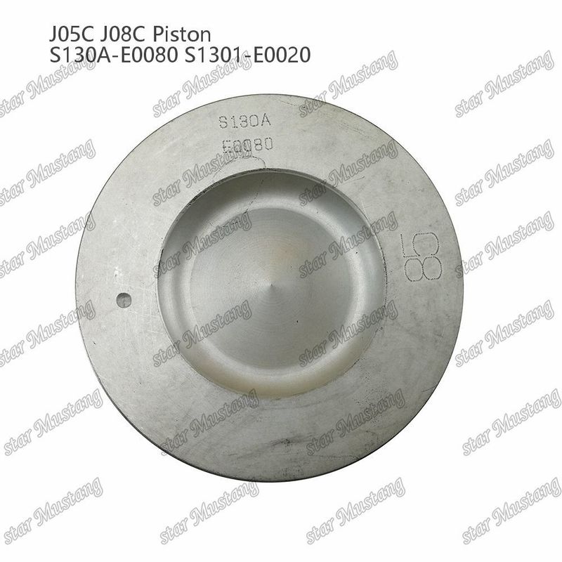 Kolven J05C J08C met koperen behuizing 65mm verbrandingskamer interne koeling S130A-E0080 S1301-E0020 Voor Hino