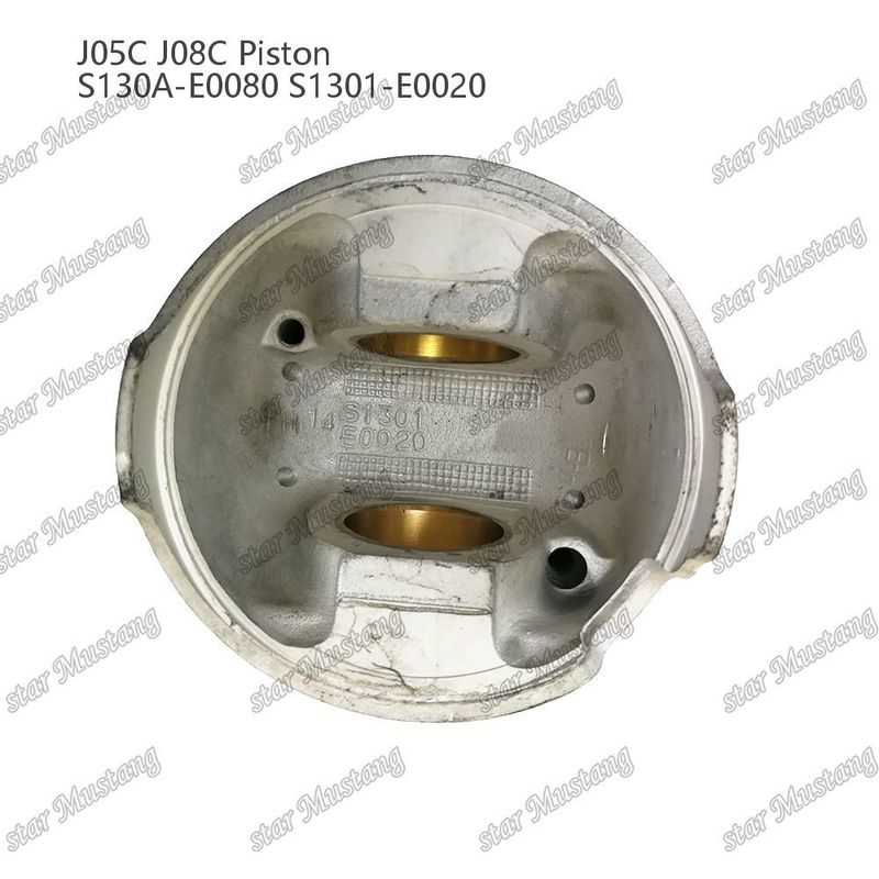 Kolven J05C J08C met koperen behuizing 65mm verbrandingskamer interne koeling S130A-E0080 S1301-E0020 Voor Hino