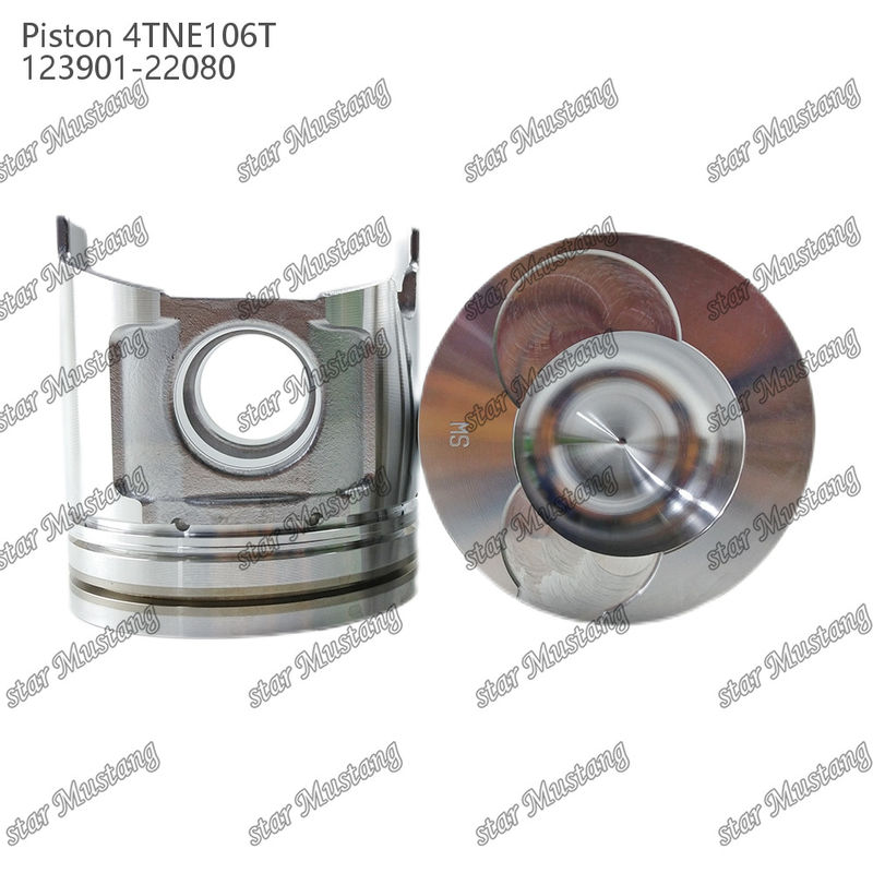 Kolven 4TNE106T met klepdruk 123901-22080 Voor Yanmar Dieselmotor reparatieonderdelen