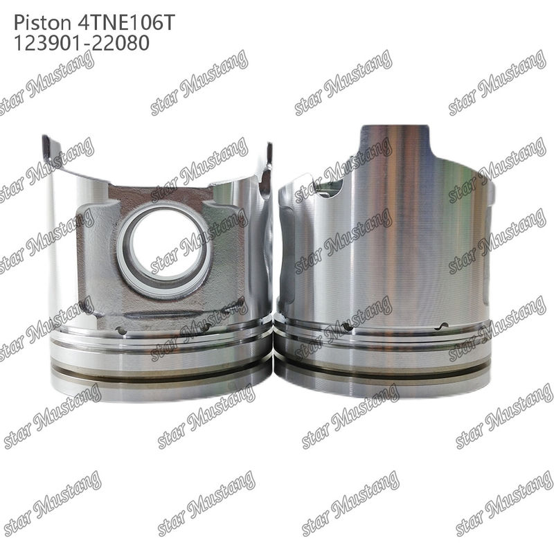 Kolven 4TNE106T met klepdruk 123901-22080 Voor Yanmar Dieselmotor reparatieonderdelen