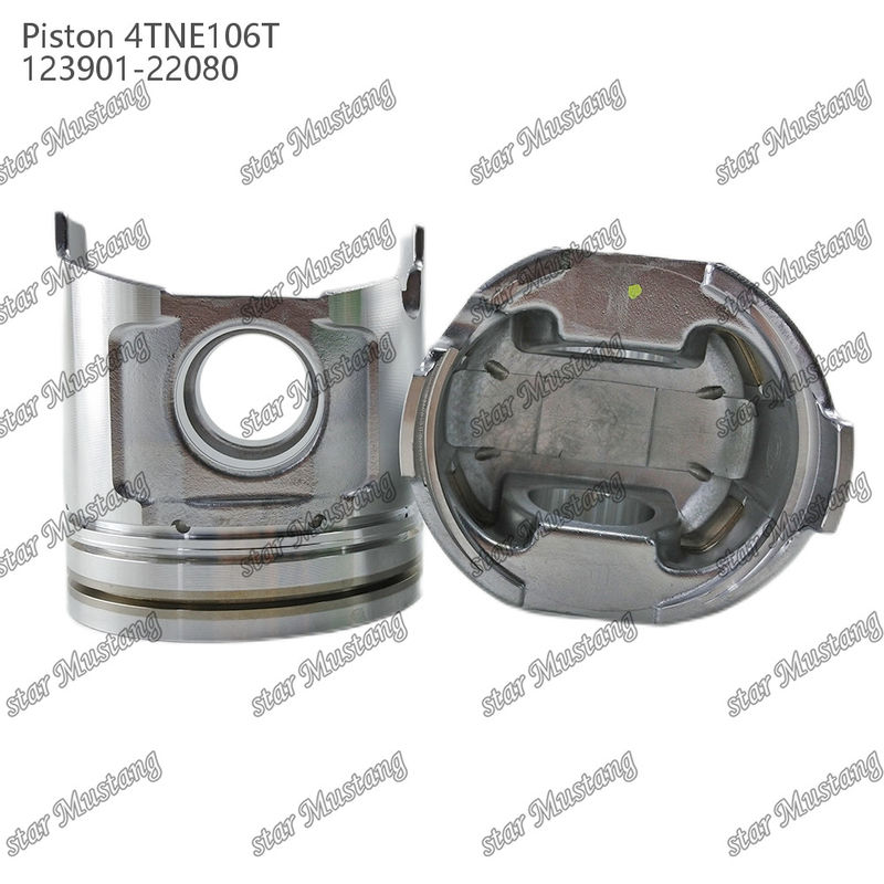Kolven 4TNE106T met klepdruk 123901-22080 Voor Yanmar Dieselmotor reparatieonderdelen