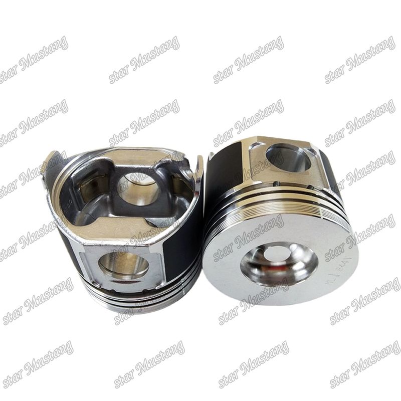 Kolven S4D84E-5 4TNV84 Hoogte 84mm Verbrandingskamer Grootte 41.3mm 129508-22080 Voor Yanmar Dieselmotor Reparatieonderdelen