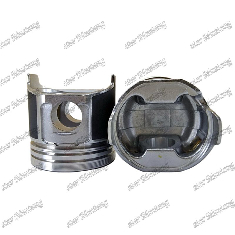 Kolven S4D84E-5 4TNV84 Hoogte 84mm Verbrandingskamer Grootte 41.3mm 129508-22080 Voor Yanmar Dieselmotor Reparatieonderdelen