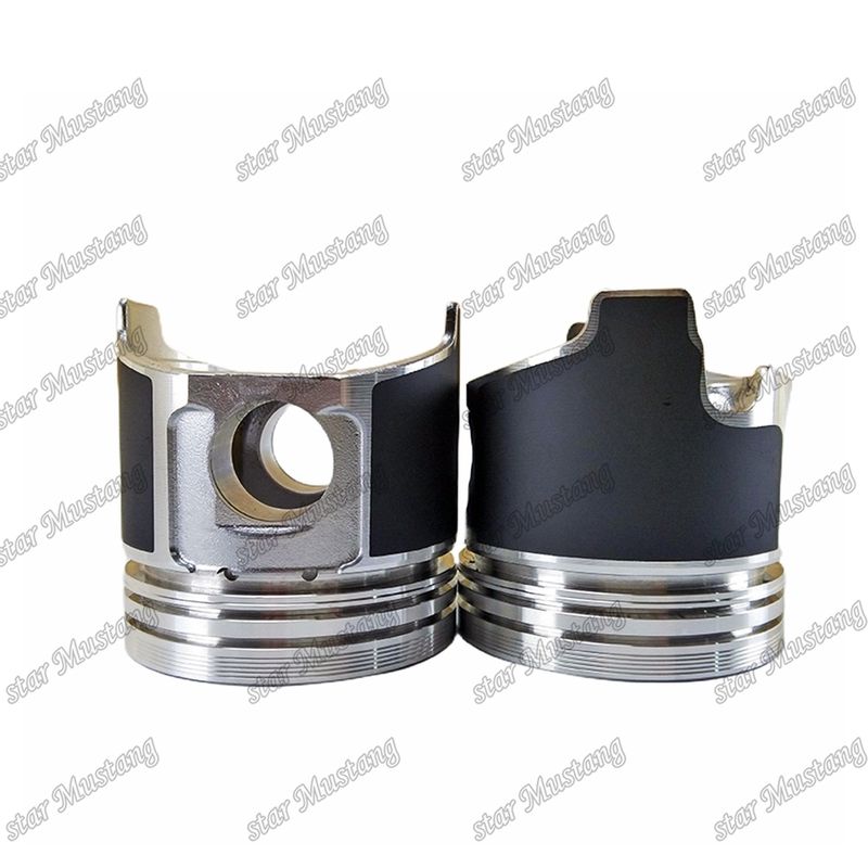 Kolven S4D84E-5 4TNV84 Hoogte 84mm Verbrandingskamer Grootte 41.3mm 129508-22080 Voor Yanmar Dieselmotor Reparatieonderdelen