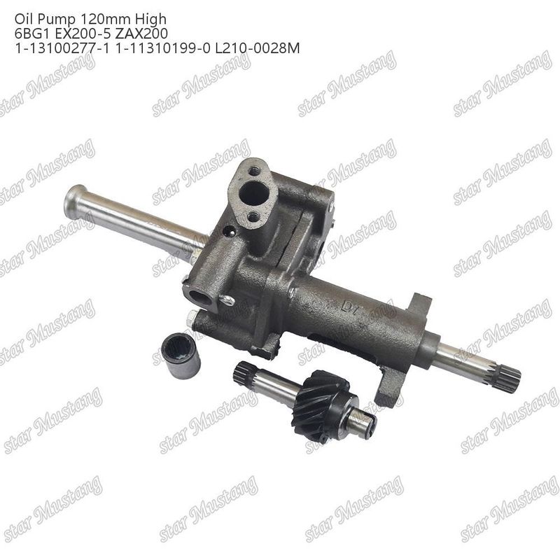 Oliepomp 6BG1 120 mm hoog EX200-5 ZAX200 1-13100277-1 1-13100204-1 Voor Isuzu motor onderdelen