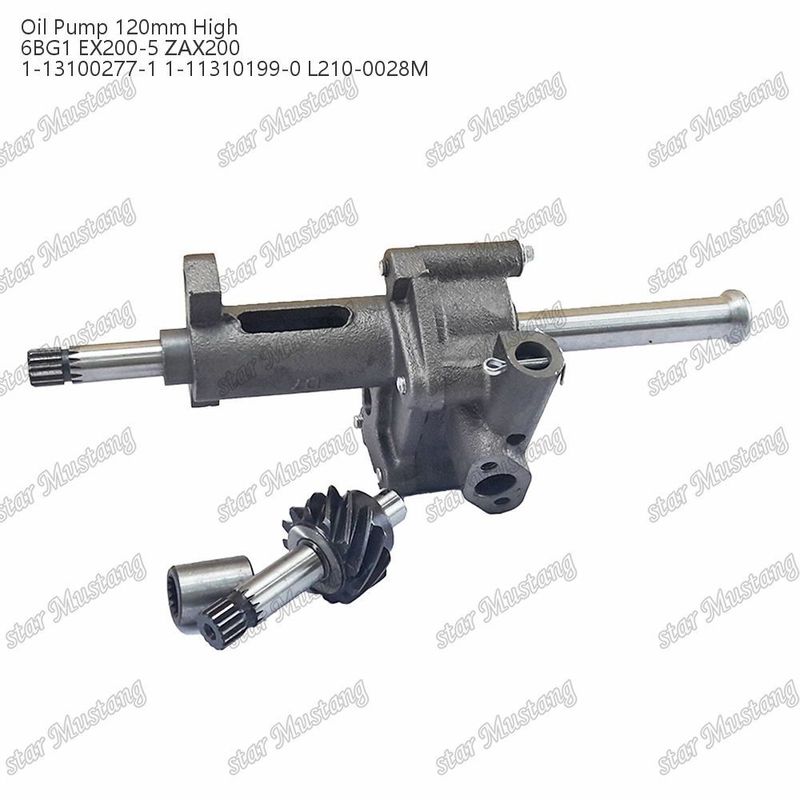Oliepomp 6BG1 120 mm hoog EX200-5 ZAX200 1-13100277-1 1-13100204-1 Voor Isuzu motor onderdelen