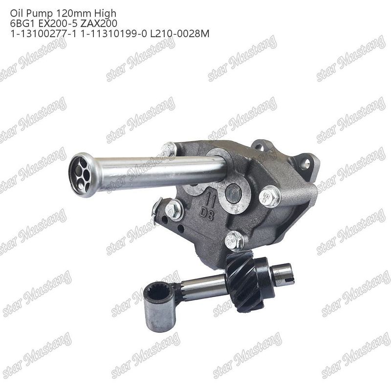 Oliepomp 6BG1 120 mm hoog EX200-5 ZAX200 1-13100277-1 1-13100204-1 Voor Isuzu motor onderdelen