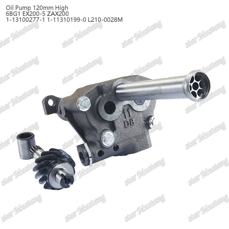 Oliepomp 6BG1 120 mm hoog EX200-5 ZAX200 1-13100277-1 1-13100204-1 Voor Isuzu motor onderdelen