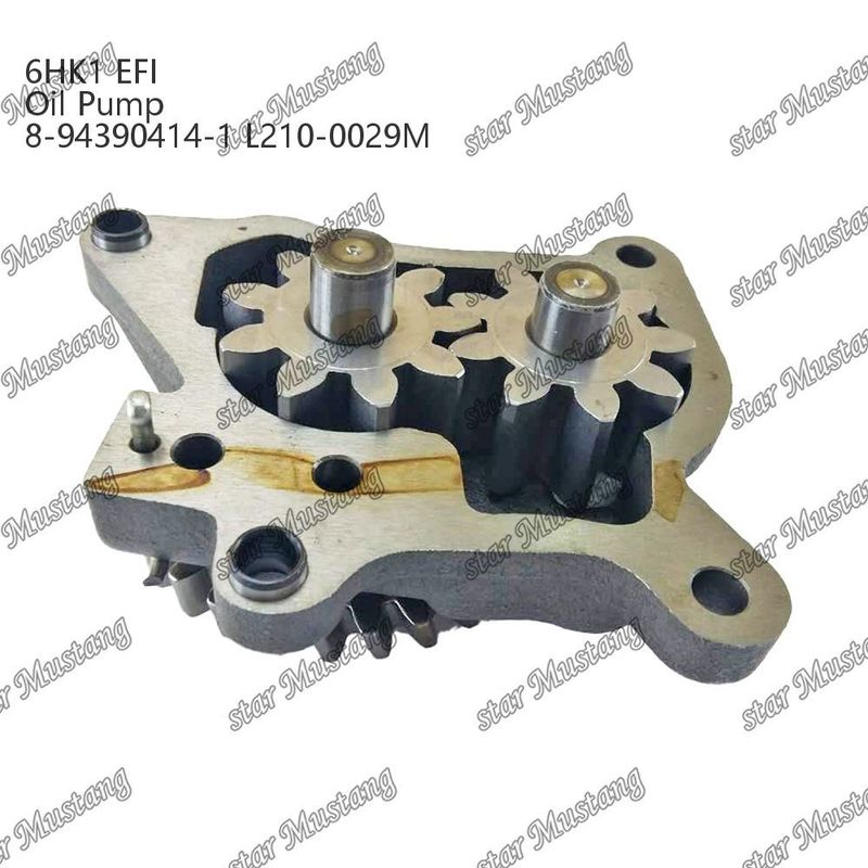 Oliepomp 6HK1 EFI ZAX350 8-94390414-1 L210-0029M Voor Isuzu motor reserveonderdelen