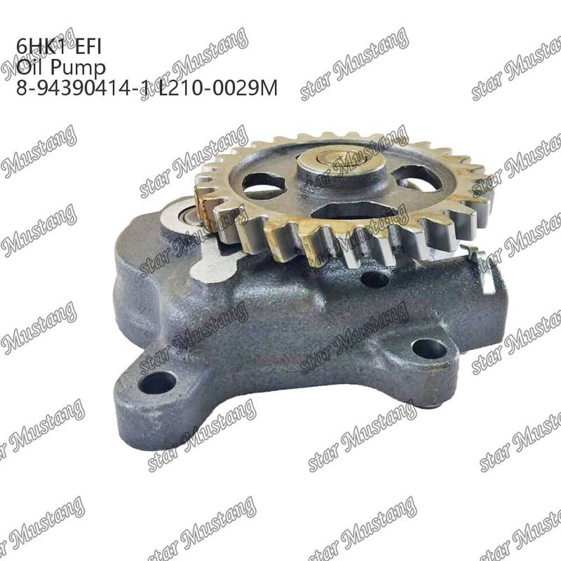 Oliepomp 6HK1 EFI ZAX350 8-94390414-1 L210-0029M Voor Isuzu motor reserveonderdelen