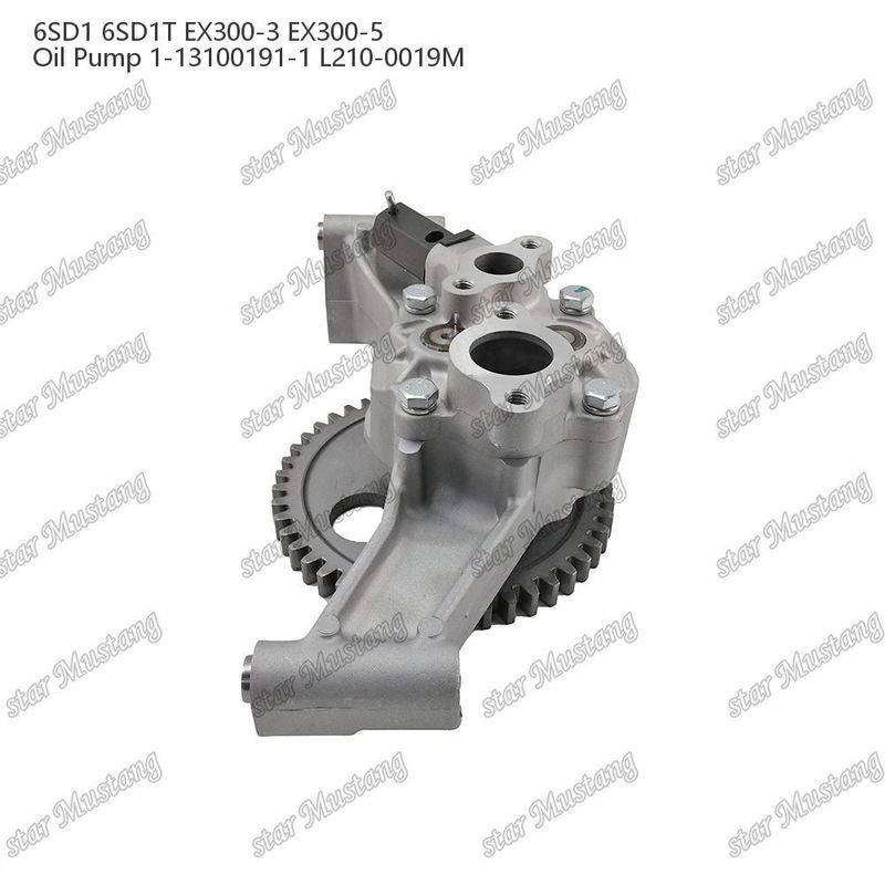 Oliepomp 6SD1 6SD1T Huishoudelijk EX300-3 EX300-5 1-13100191-1 L210-0019M Voor Isuzu-motoronderdelen