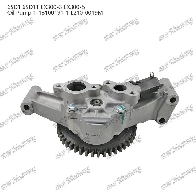 Oliepomp 6SD1 6SD1T Huishoudelijk EX300-3 EX300-5 1-13100191-1 L210-0019M Voor Isuzu-motoronderdelen
