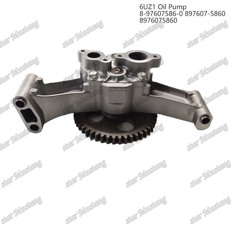 Oliepomp 6UZ1 8-97607586-0 897607-5860 8976075860 Voor Isuzu motoren
