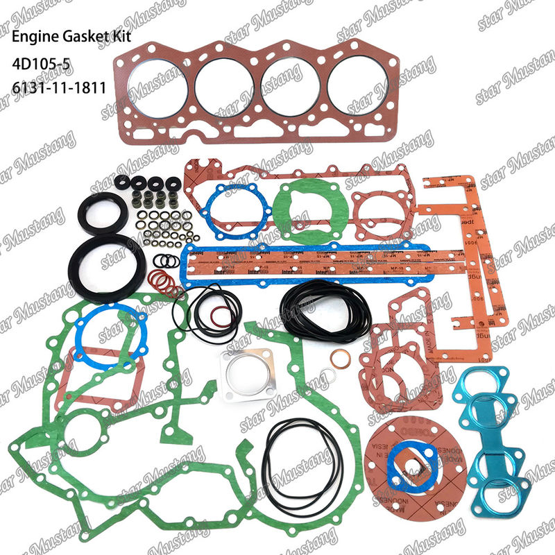 Volledige pakket 4D105-5 6131-11-1811 6131-K1-4000 Pakket voor reparatieonderdelen van Komatsu dieselmotoren