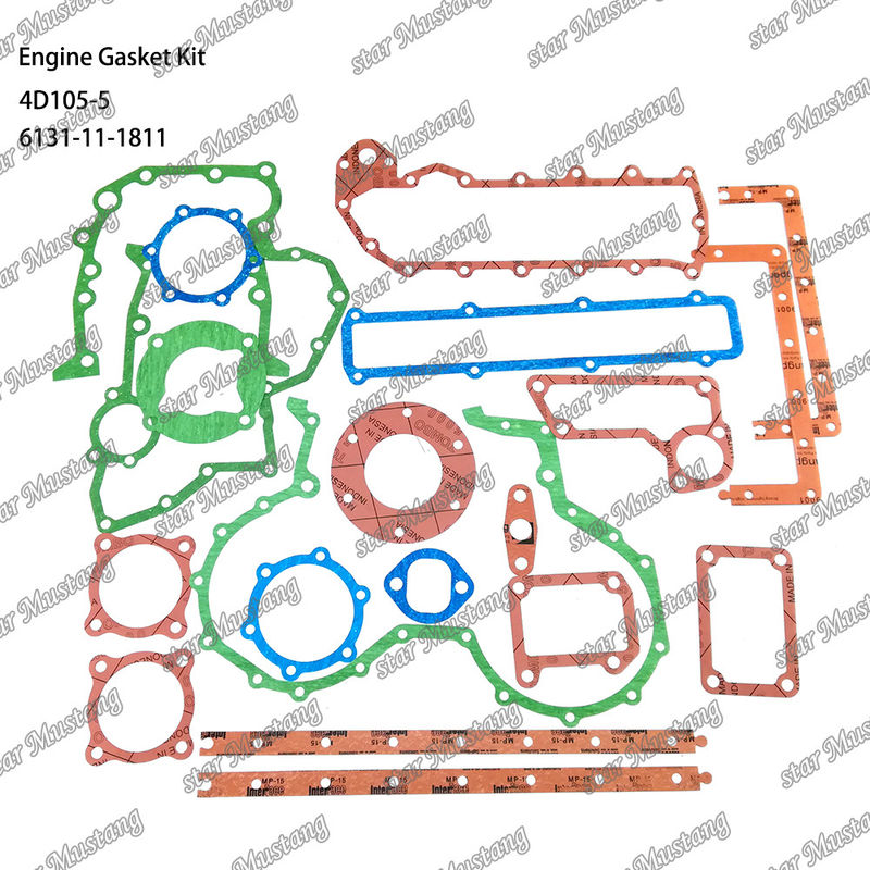 Volledige pakket 4D105-5 6131-11-1811 6131-K1-4000 Pakket voor reparatieonderdelen van Komatsu dieselmotoren