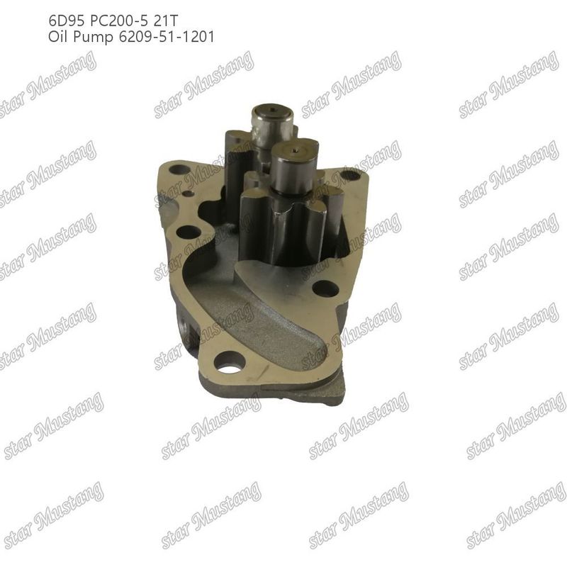 Oliepomp 6D95 PC200-5 21T 6209-51-1201 Voor Kumatsu motoren