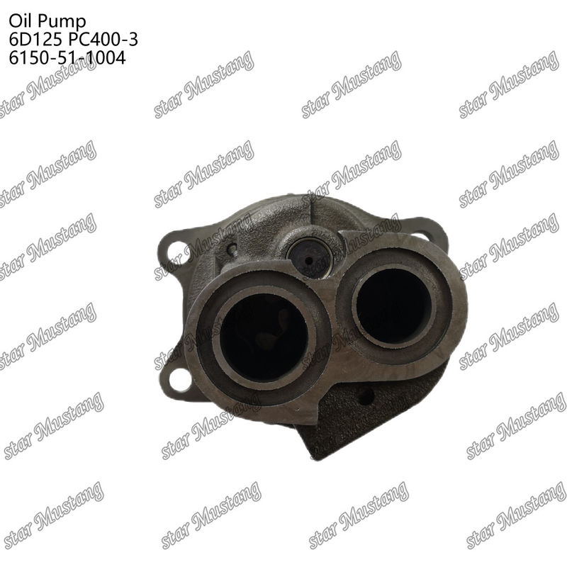 Oliepomp 6D125 PC400-3 Flat 6150-51-1004 Voor Kumatsu motor reserveonderdelen