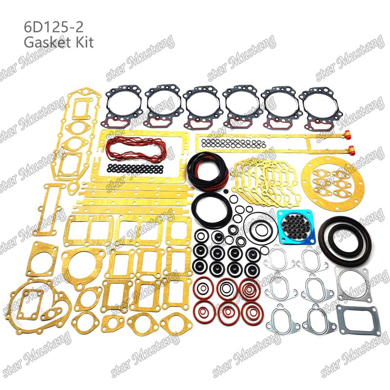 6D125-2 Volledige pakketset 6151-12-1810 6155-K2-9900 Geschikt voor Komatsu