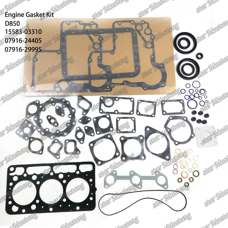 D850 Volledige pakkette set Hoofdpakket 15583-03310 Boven 07916-24405 Onder 07916-29995 Geschikt voor Kubota