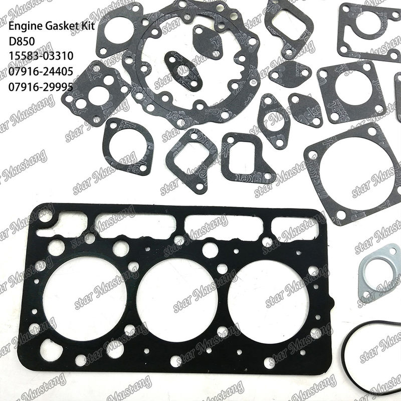 D850 Volledige pakkette set Hoofdpakket 15583-03310 Boven 07916-24405 Onder 07916-29995 Geschikt voor Kubota