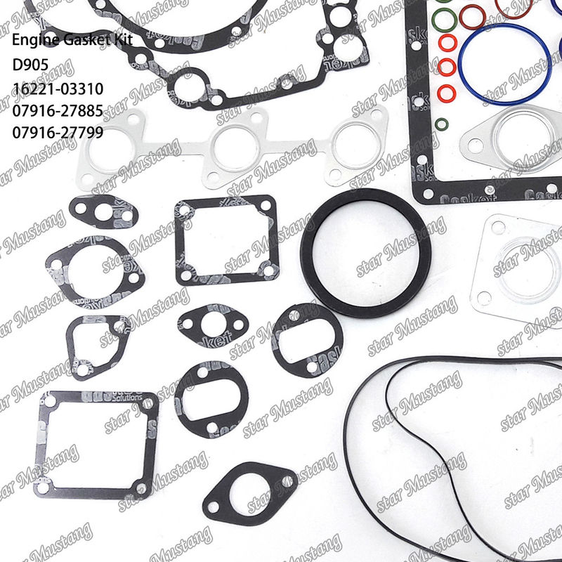D905 Volledige pakketten set Hoofdpakket 16221-03310 Boven 07916-27885 Onder 07916-27799 Geschikt voor Kubota