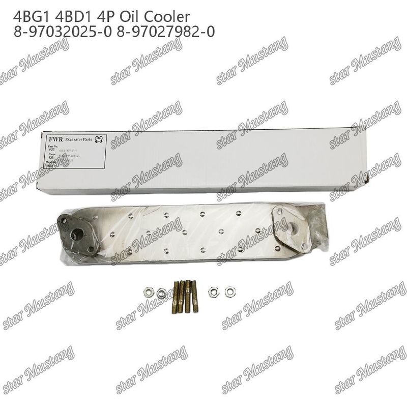 Olie koeler 4BG1 4BD1 4P 8-97032025-0 8-97027982-0 Voor Isuzu motor reserveonderdelen