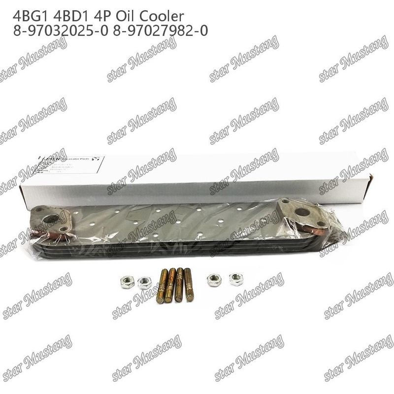 Olie koeler 4BG1 4BD1 4P 8-97032025-0 8-97027982-0 Voor Isuzu motor reserveonderdelen