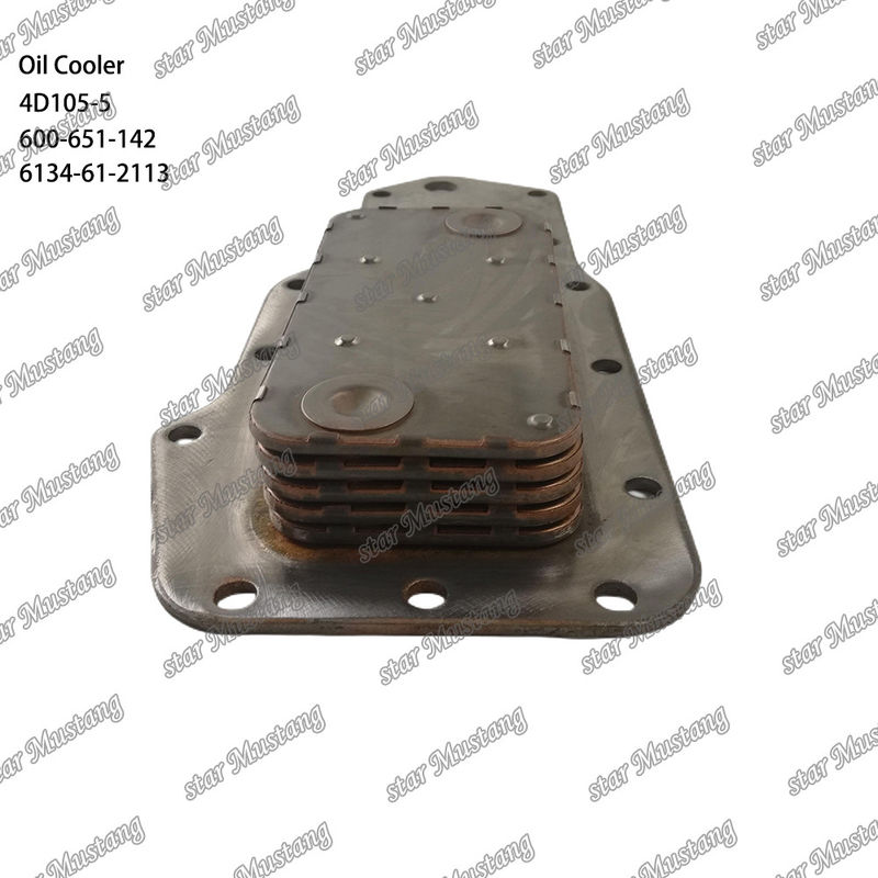 Olie koeler 4D105-5 600-651-142 6134-61-2113 Voor KUMATSU motor onderdelen