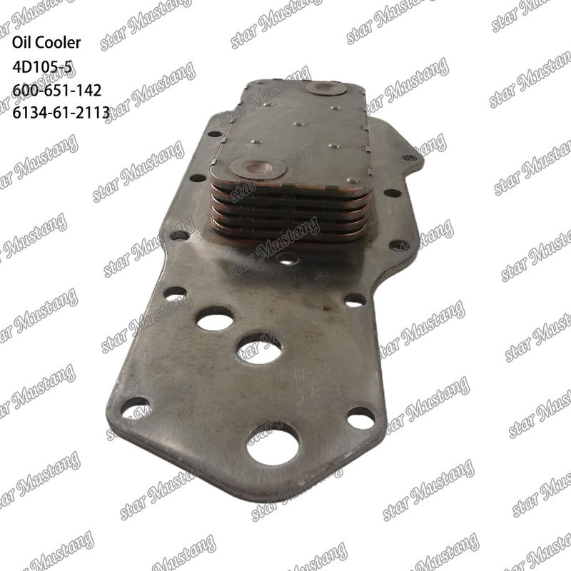 Olie koeler 4D105-5 600-651-142 6134-61-2113 Voor KUMATSU motor onderdelen