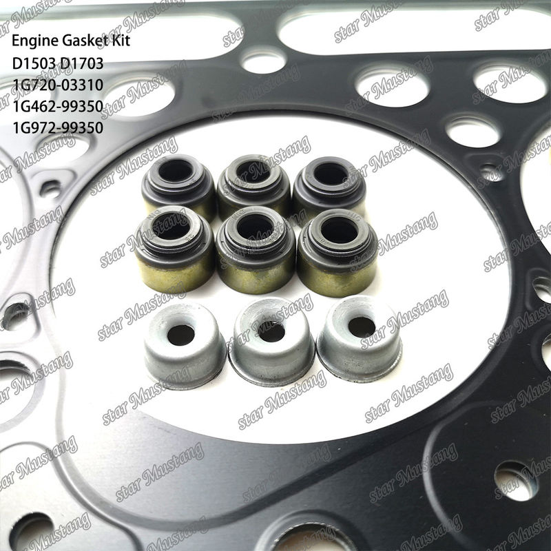 D1503 D1703 Volledig pakket metalen 1G720-03310 1G462-99350 1G972-99350 Geschikt voor Kubota