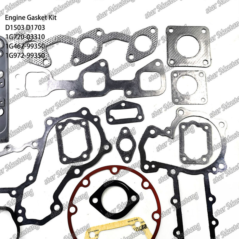 D1503 D1703 Volledig pakket metalen 1G720-03310 1G462-99350 1G972-99350 Geschikt voor Kubota