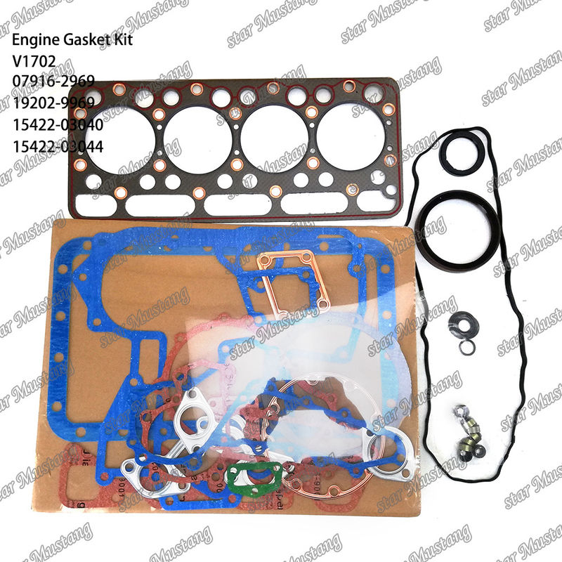 V1702 Volledige pakket 07916-2969 19202-9969 15422-03040 15422-03044 Geschikt voor Kubota
