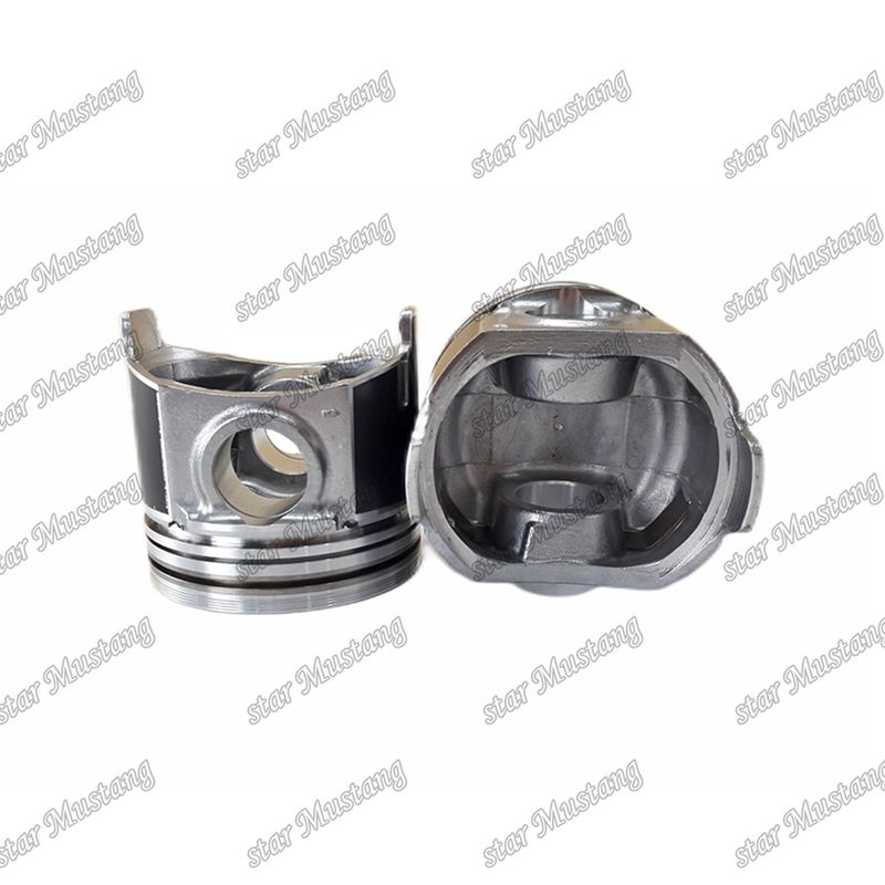 Kolven V2607 CR Verbrandingskamer 45,5 mm 1J700-21110 Voor Kubota motoren