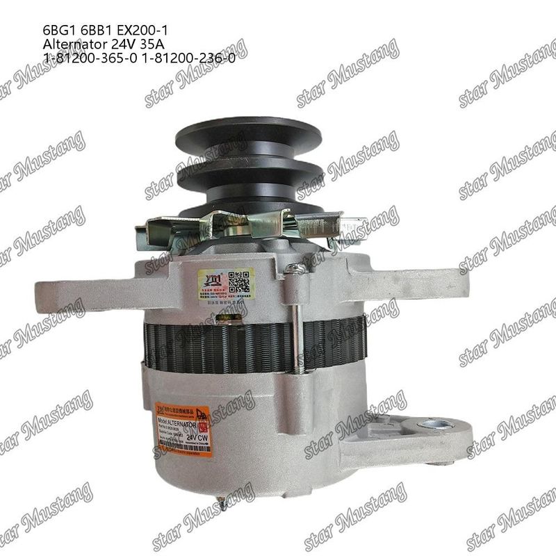 Dynamo 6BG1 6BB1 EX200-1 24V 35A 1-81200-365-0 1-81200-236-0