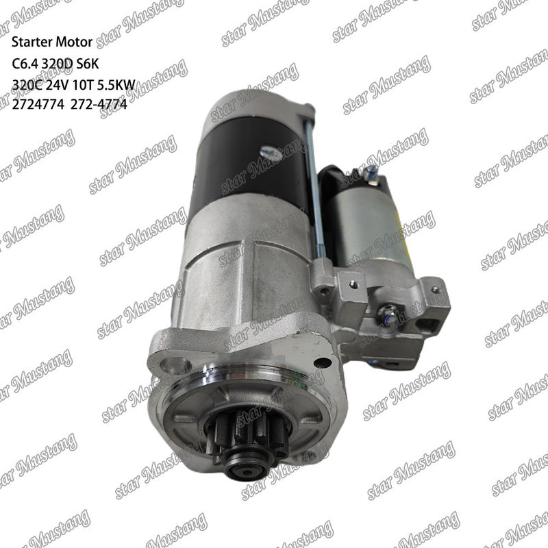 Motorstartermotor C6.4 320D S6K 320C 24V 10T 5.5KW 2724774 272-4774 Voor Caterpillar motor reserveonderdelen