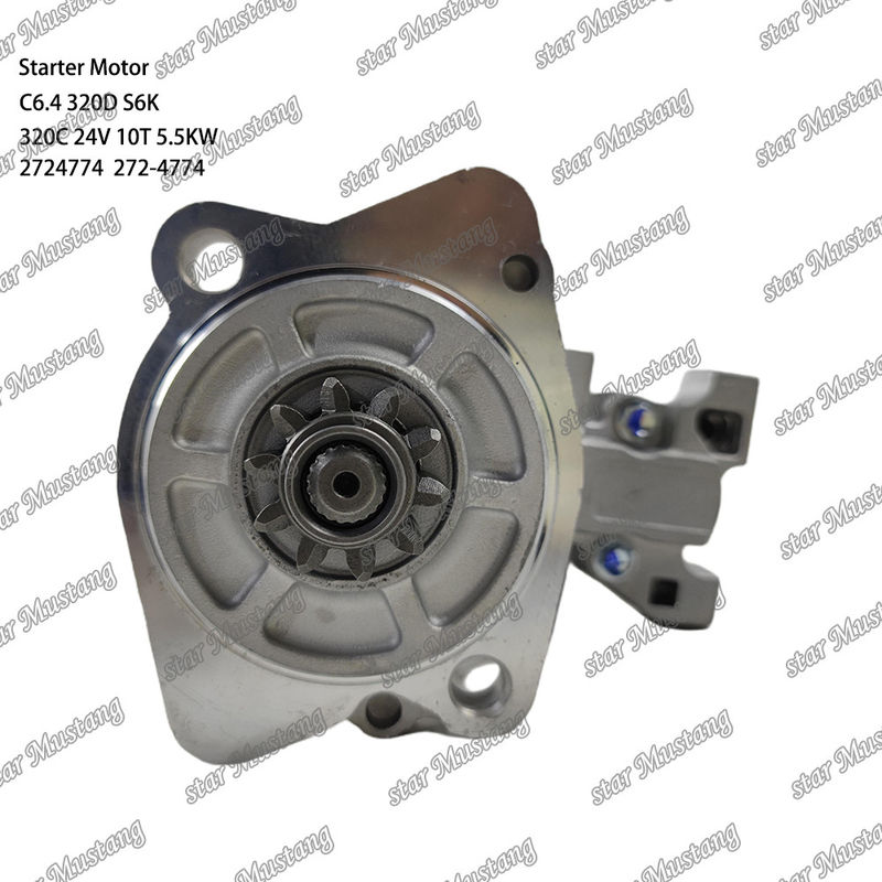 Motorstartermotor C6.4 320D S6K 320C 24V 10T 5.5KW 2724774 272-4774 Voor Caterpillar motor reserveonderdelen