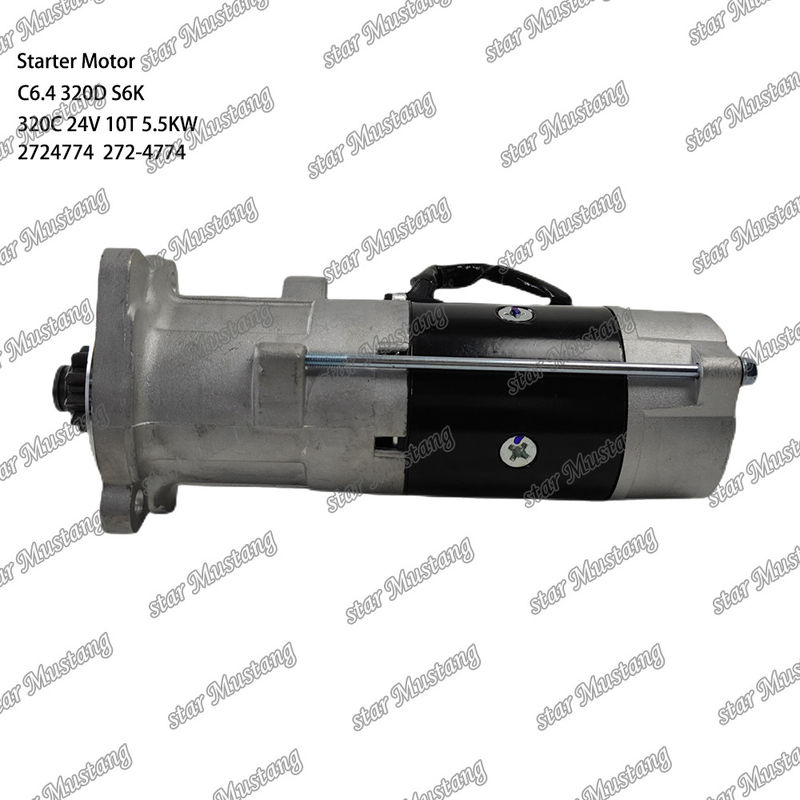 Motorstartermotor C6.4 320D S6K 320C 24V 10T 5.5KW 2724774 272-4774 Voor Caterpillar motor reserveonderdelen