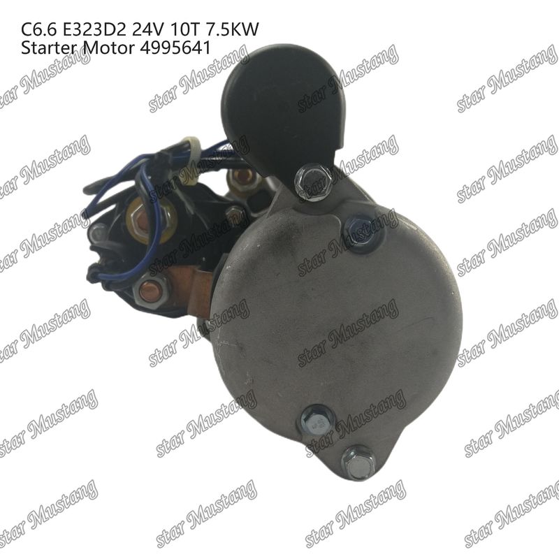 Motorstartermotor C6.6 E323D2 24V 10T 7.5KW 4995641 Voor Caterpillar motor reserveonderdelen