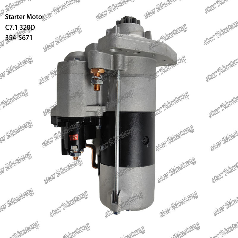 Motorstartermotor C7.1 320D 24V 10T 7,5 kW 354-5671 Voor Caterpillar motor reserveonderdelen