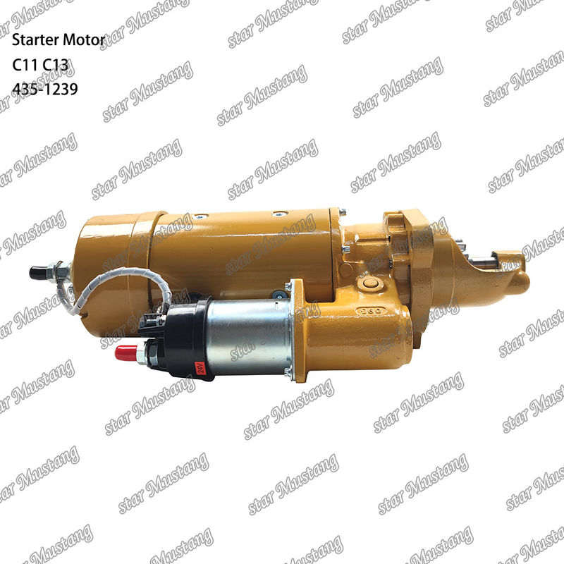 Motorstartermotor C11 C13 435-1239 Voor Caterpillar motor reserveonderdelen