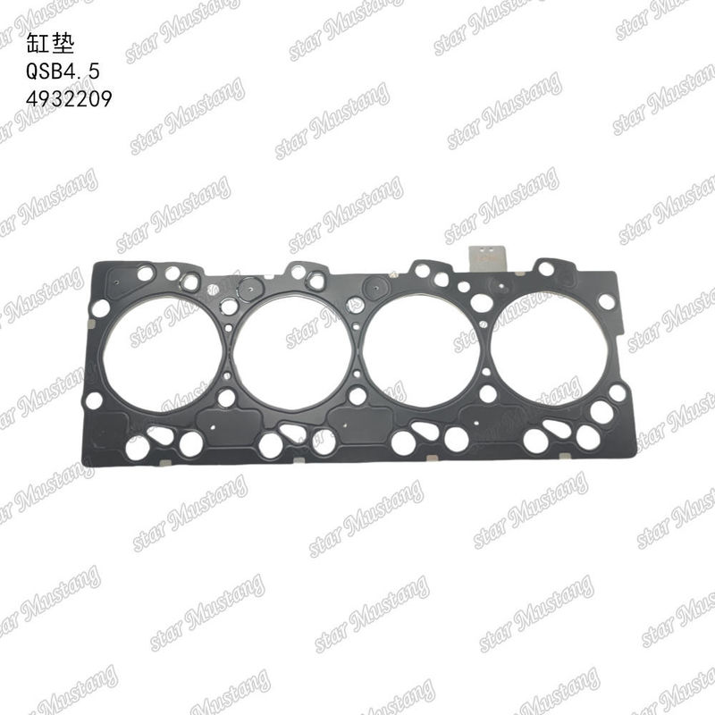 Geplakte cilinderkop QSB4.5 102mm Cilinderdiameter 4932209 Voor Cummins motoren