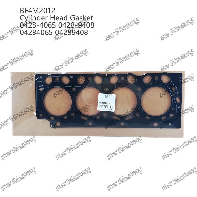 Geplakte cilinderkop BF4M2012 Metalen 0428-4065 0428-9408 04284065 04289 Voor Deutz motoren