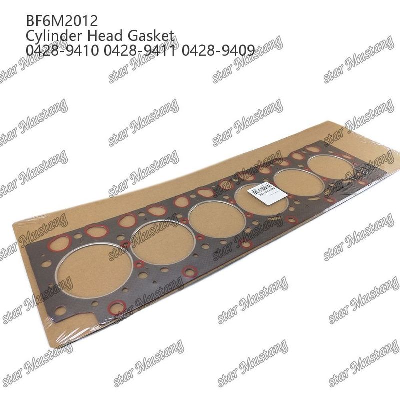 Afdichting van de cilinderkop BF6M2012 Asbest 0428-9410 0428-9411 0428-9409 Voor Deutz motoren