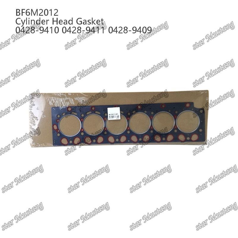 Afdichting van de cilinderkop BF6M2012 Asbest 0428-9410 0428-9411 0428-9409 Voor Deutz motoren