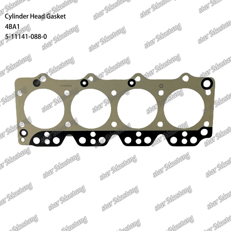Gaskets voor cilinderkoppen 4BA1 Metalen 5-11141-088-0 Voor ISUZU-motoronderdelen